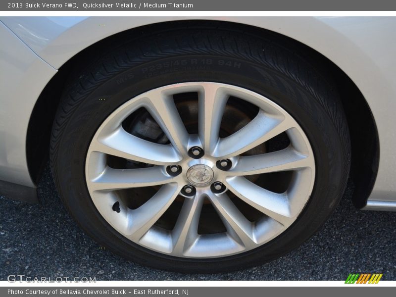 Quicksilver Metallic / Medium Titanium 2013 Buick Verano FWD