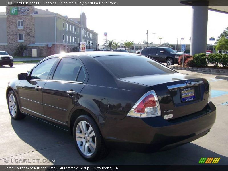 Charcoal Beige Metallic / Medium Light Stone 2006 Ford Fusion SEL