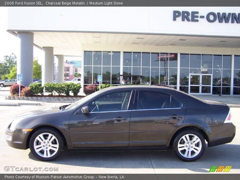 Charcoal Beige Metallic / Medium Light Stone 2006 Ford Fusion SEL