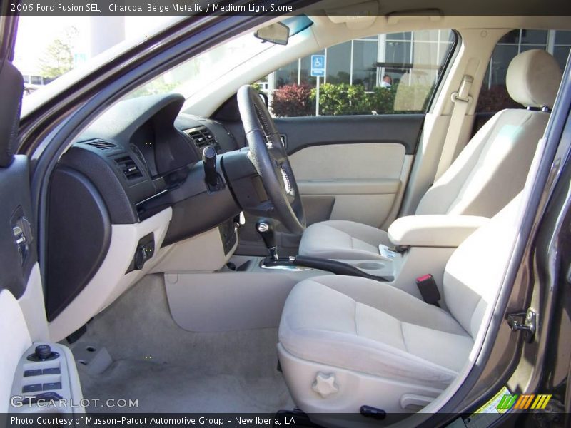 Charcoal Beige Metallic / Medium Light Stone 2006 Ford Fusion SEL