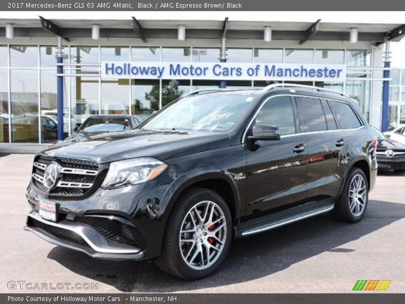 Black / AMG Espresso Brown/ Black 2017 Mercedes-Benz GLS 63 AMG 4Matic