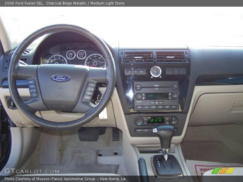 Charcoal Beige Metallic / Medium Light Stone 2006 Ford Fusion SEL