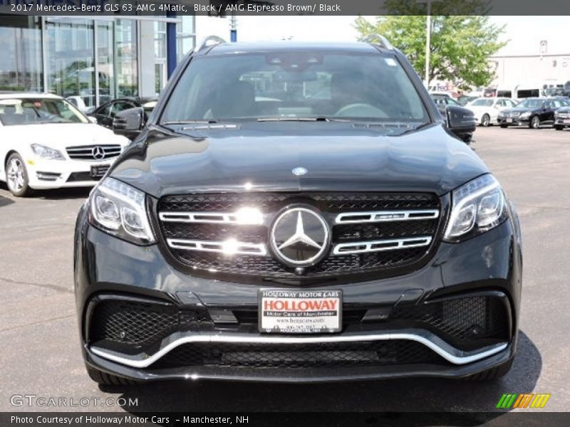 Black / AMG Espresso Brown/ Black 2017 Mercedes-Benz GLS 63 AMG 4Matic