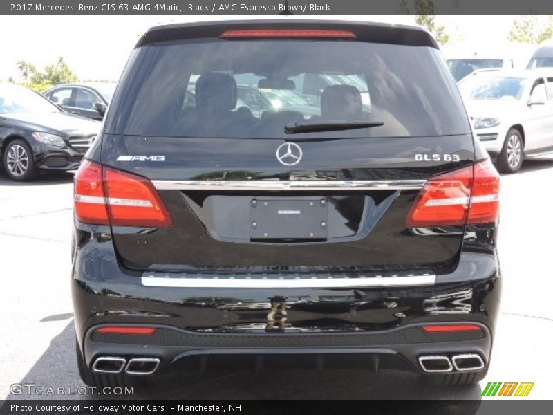 Exhaust of 2017 GLS 63 AMG 4Matic