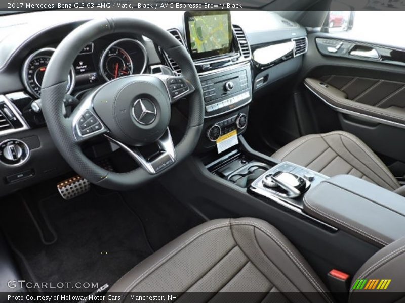  2017 GLS 63 AMG 4Matic AMG Espresso Brown/ Black Interior