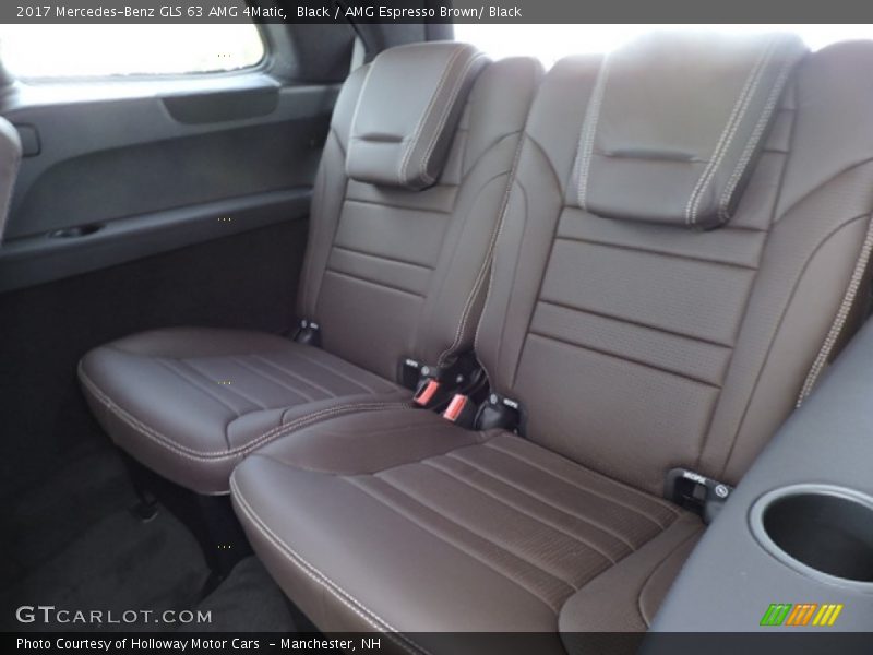Rear Seat of 2017 GLS 63 AMG 4Matic
