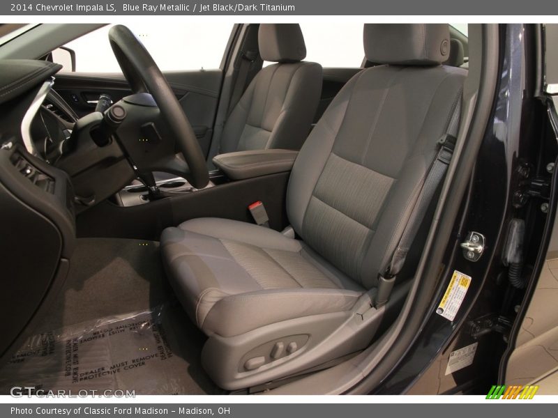 Blue Ray Metallic / Jet Black/Dark Titanium 2014 Chevrolet Impala LS