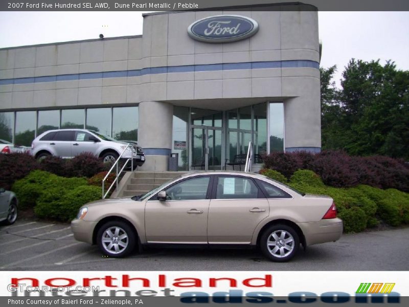 Dune Pearl Metallic / Pebble 2007 Ford Five Hundred SEL AWD