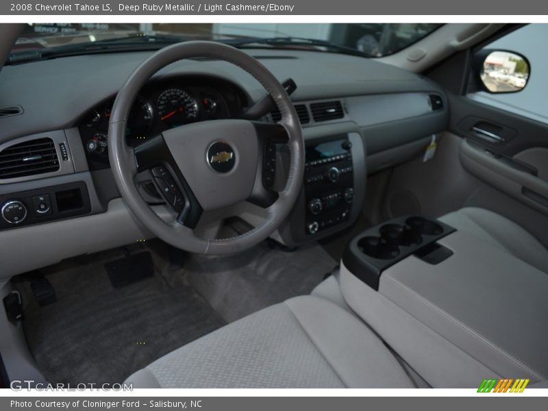 Deep Ruby Metallic / Light Cashmere/Ebony 2008 Chevrolet Tahoe LS