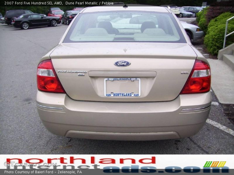 Dune Pearl Metallic / Pebble 2007 Ford Five Hundred SEL AWD