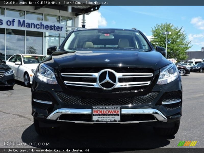 Black / Ginger Beige/Espresso 2016 Mercedes-Benz GLE 350 4Matic