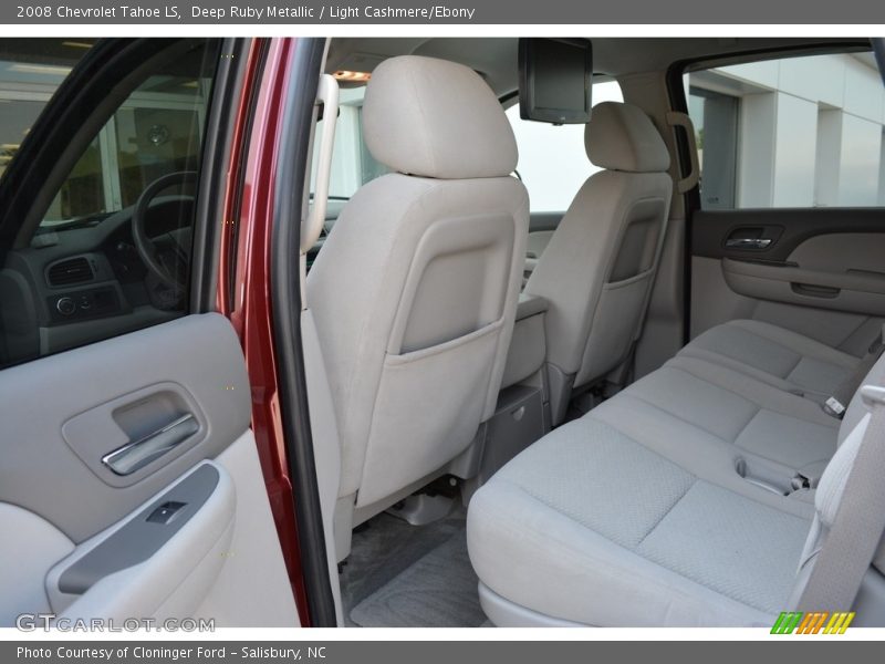 Deep Ruby Metallic / Light Cashmere/Ebony 2008 Chevrolet Tahoe LS