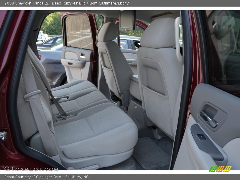 Deep Ruby Metallic / Light Cashmere/Ebony 2008 Chevrolet Tahoe LS