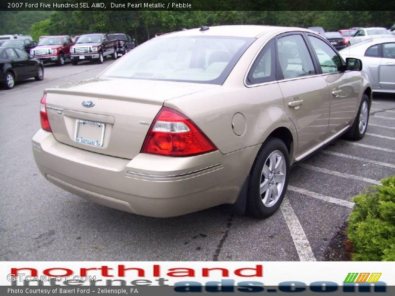 Dune Pearl Metallic / Pebble 2007 Ford Five Hundred SEL AWD