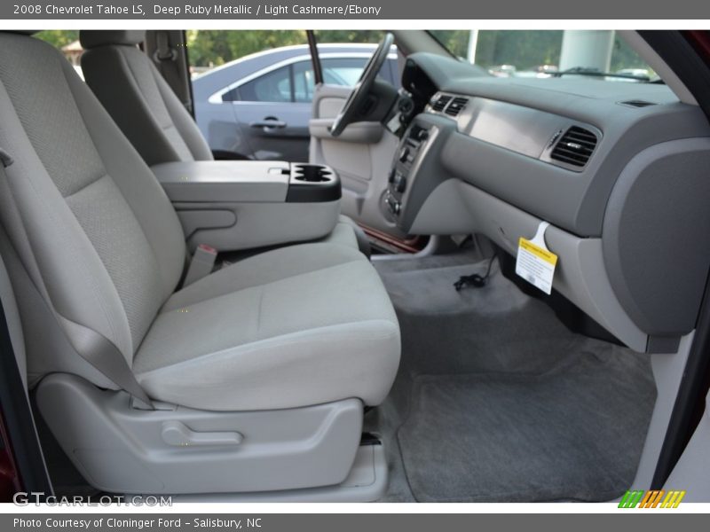 Deep Ruby Metallic / Light Cashmere/Ebony 2008 Chevrolet Tahoe LS