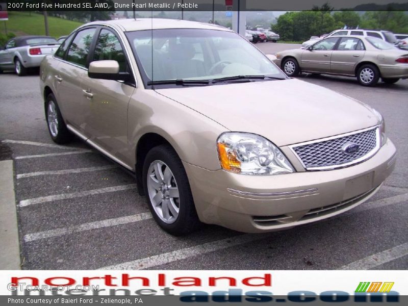 Dune Pearl Metallic / Pebble 2007 Ford Five Hundred SEL AWD