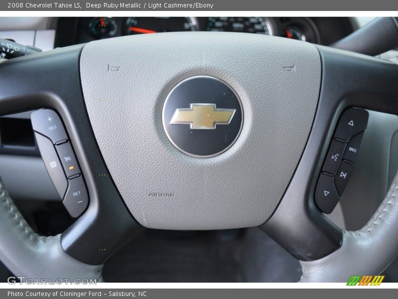Deep Ruby Metallic / Light Cashmere/Ebony 2008 Chevrolet Tahoe LS