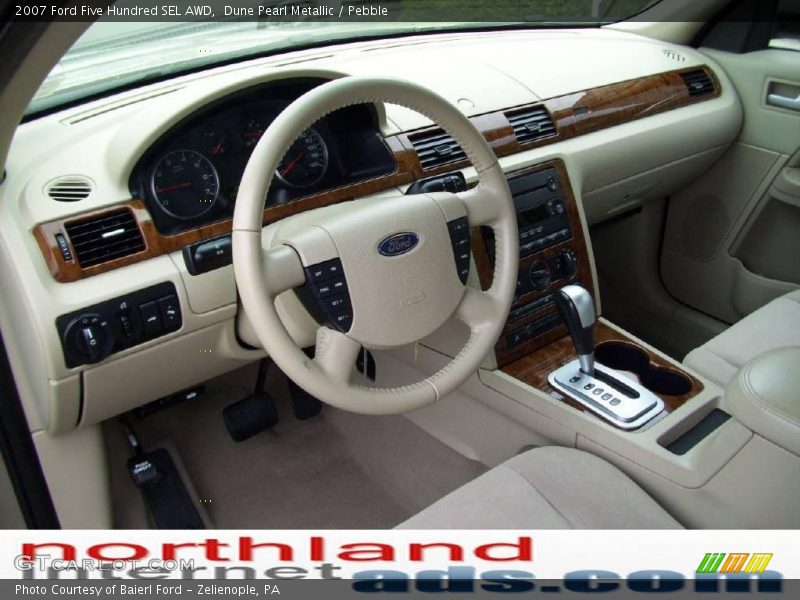 Dune Pearl Metallic / Pebble 2007 Ford Five Hundred SEL AWD