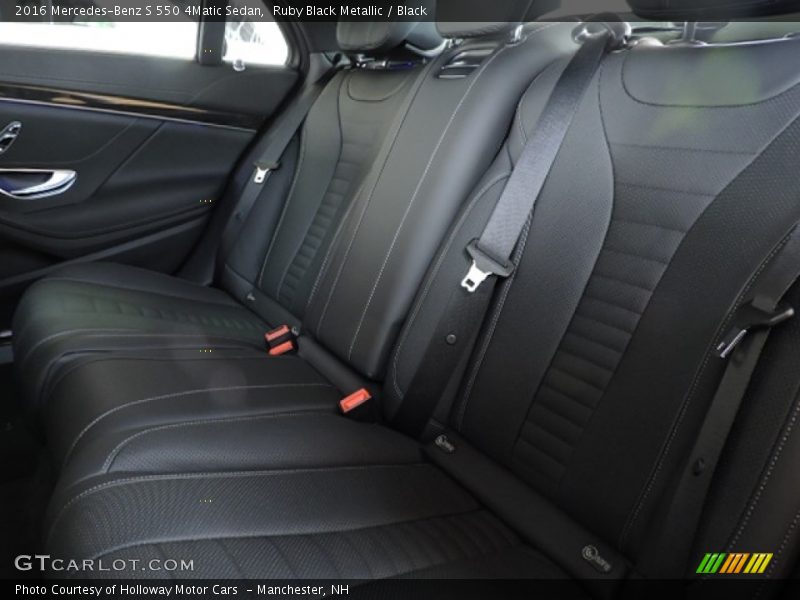 Ruby Black Metallic / Black 2016 Mercedes-Benz S 550 4Matic Sedan