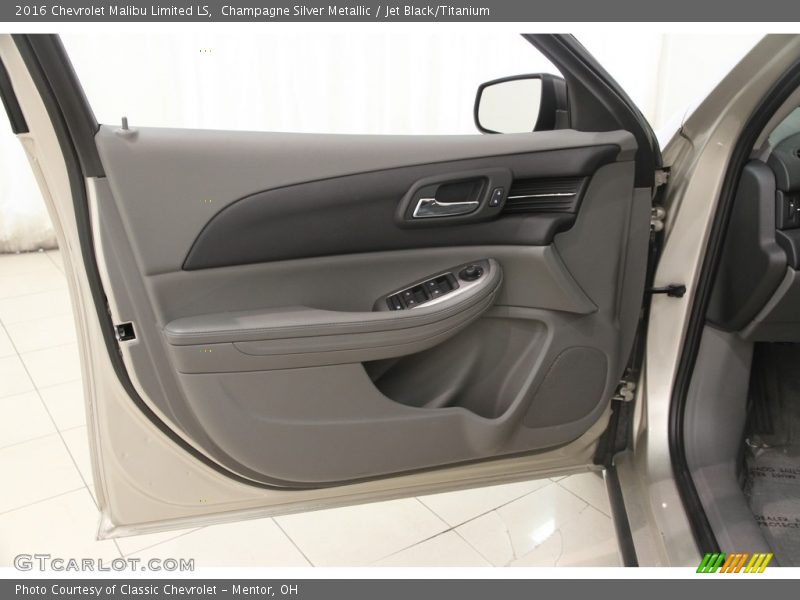 Champagne Silver Metallic / Jet Black/Titanium 2016 Chevrolet Malibu Limited LS