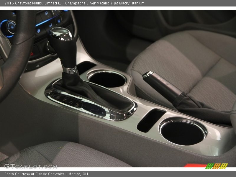 Champagne Silver Metallic / Jet Black/Titanium 2016 Chevrolet Malibu Limited LS