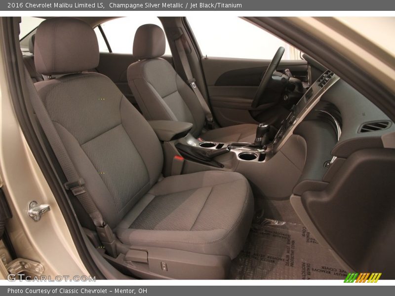 Champagne Silver Metallic / Jet Black/Titanium 2016 Chevrolet Malibu Limited LS