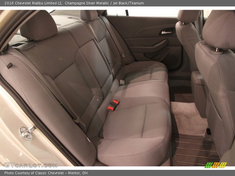Champagne Silver Metallic / Jet Black/Titanium 2016 Chevrolet Malibu Limited LS