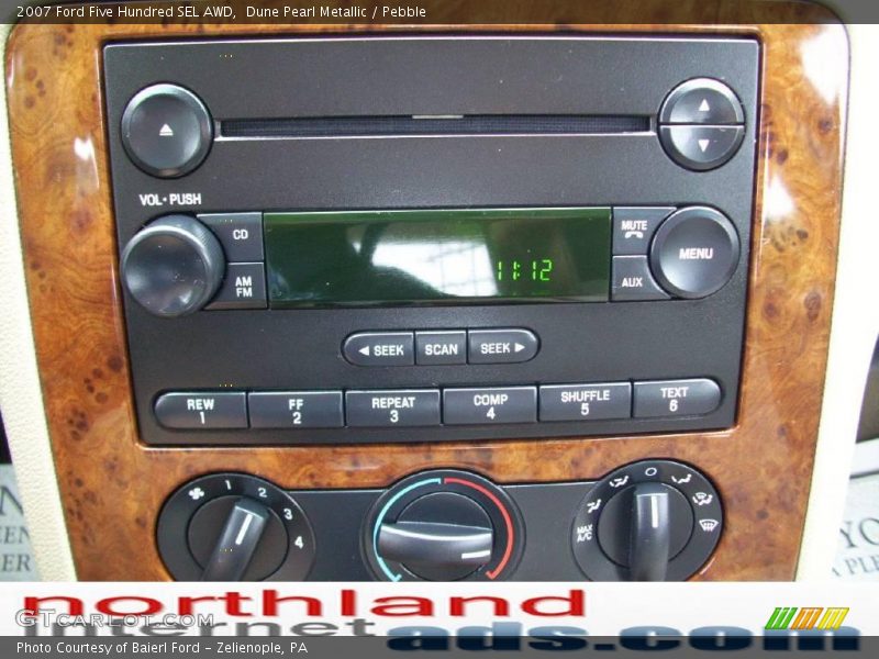 Dune Pearl Metallic / Pebble 2007 Ford Five Hundred SEL AWD