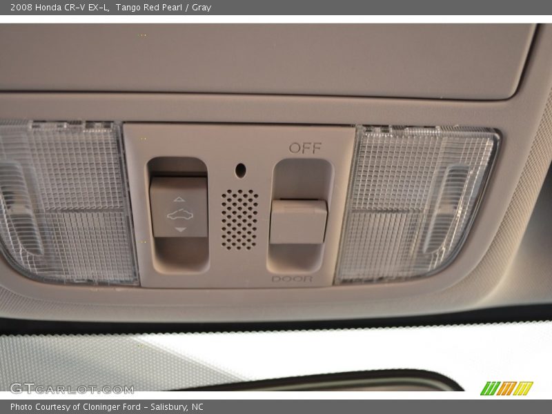 Tango Red Pearl / Gray 2008 Honda CR-V EX-L