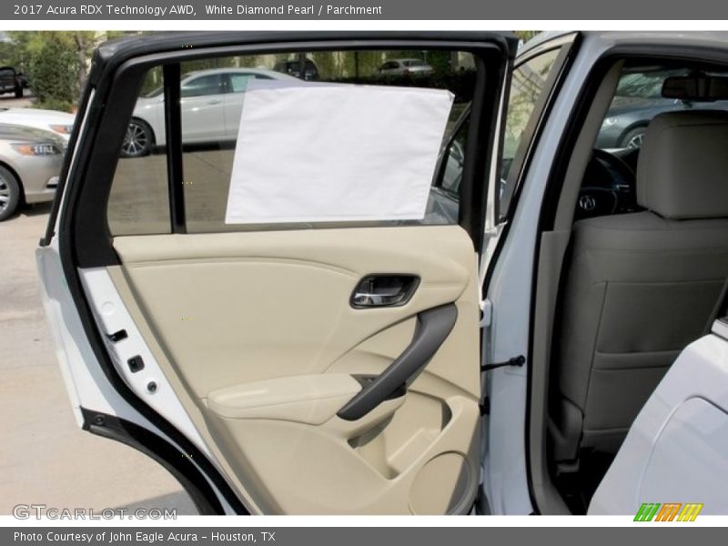 White Diamond Pearl / Parchment 2017 Acura RDX Technology AWD