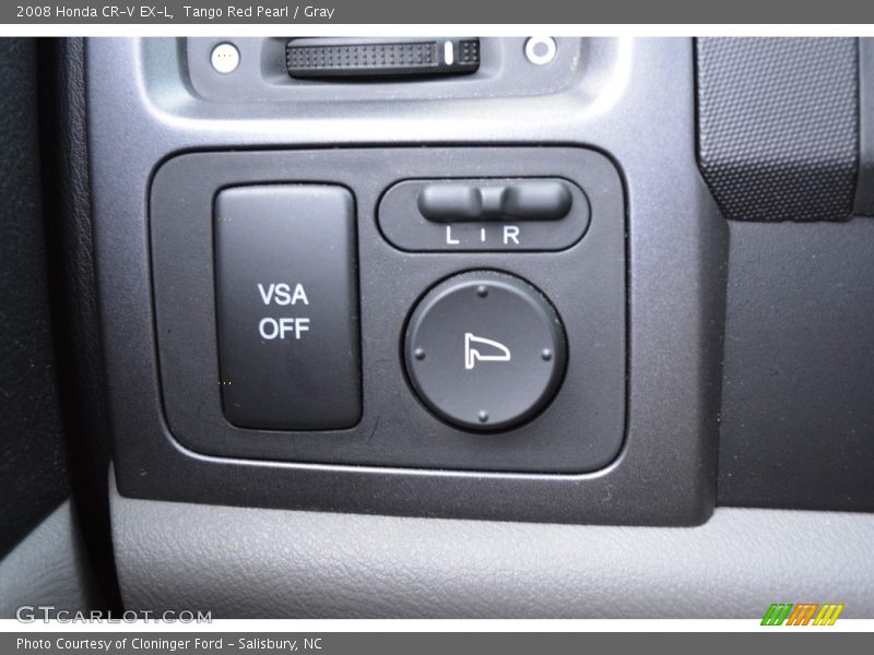 Tango Red Pearl / Gray 2008 Honda CR-V EX-L