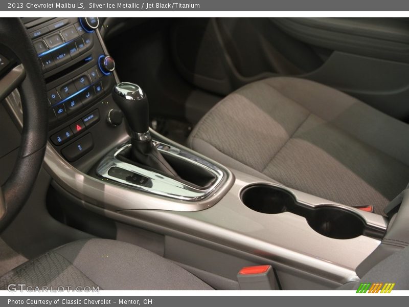 Silver Ice Metallic / Jet Black/Titanium 2013 Chevrolet Malibu LS