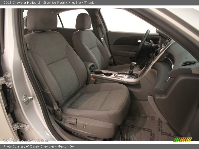 Silver Ice Metallic / Jet Black/Titanium 2013 Chevrolet Malibu LS