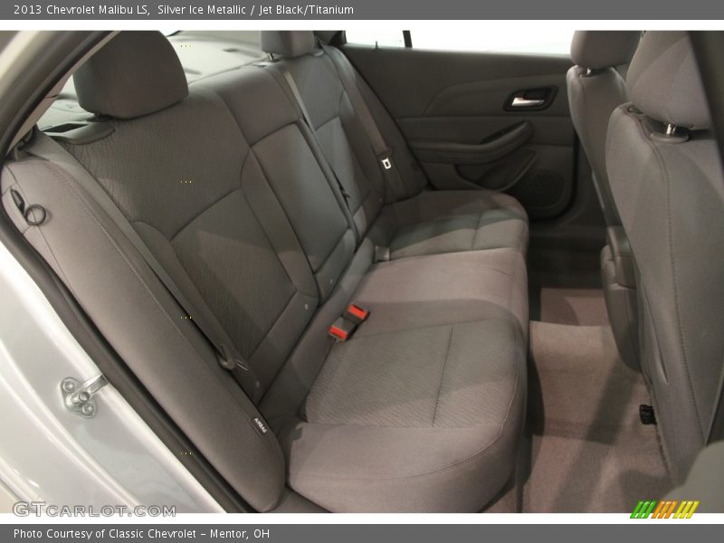 Silver Ice Metallic / Jet Black/Titanium 2013 Chevrolet Malibu LS