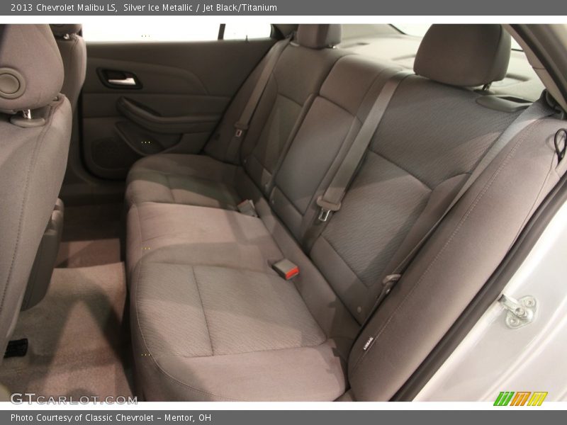 Silver Ice Metallic / Jet Black/Titanium 2013 Chevrolet Malibu LS