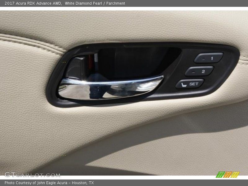 White Diamond Pearl / Parchment 2017 Acura RDX Advance AWD