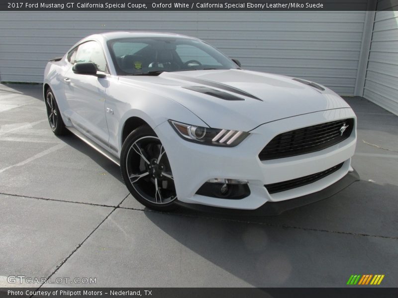 Front 3/4 View of 2017 Mustang GT California Speical Coupe