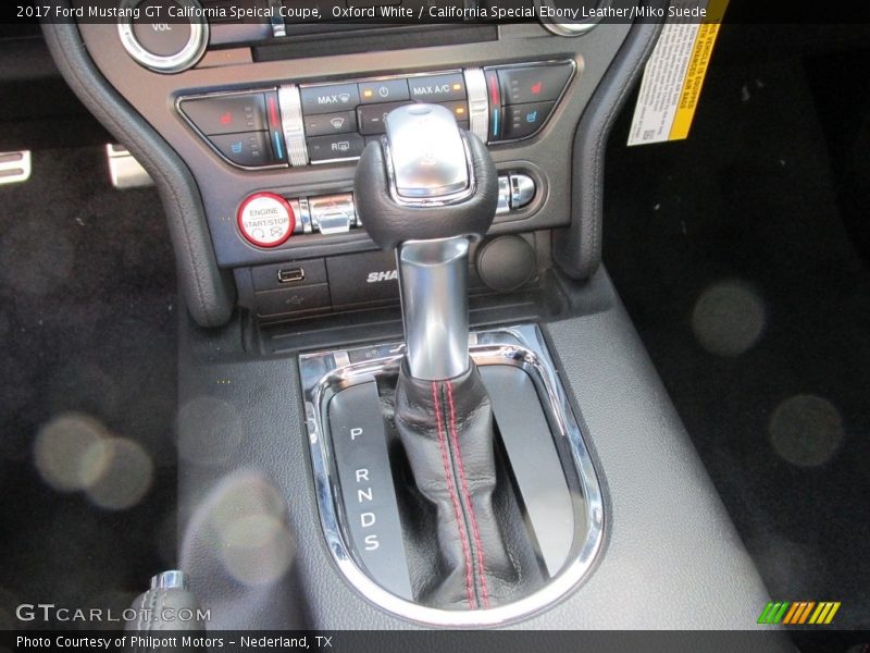  2017 Mustang GT California Speical Coupe 6 Speed SelectShift Automatic Shifter