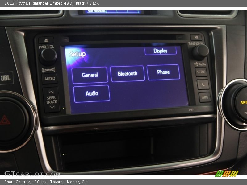 Black / Black 2013 Toyota Highlander Limited 4WD