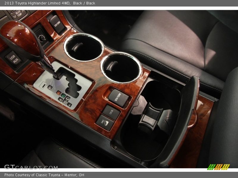 Black / Black 2013 Toyota Highlander Limited 4WD