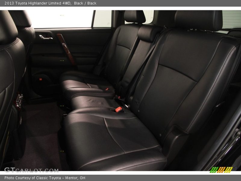 Black / Black 2013 Toyota Highlander Limited 4WD