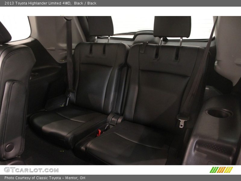 Black / Black 2013 Toyota Highlander Limited 4WD