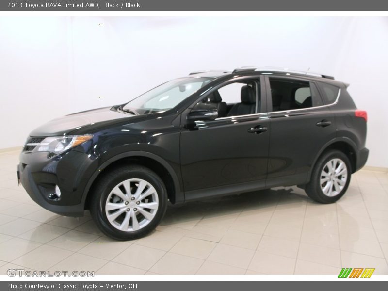 Black / Black 2013 Toyota RAV4 Limited AWD