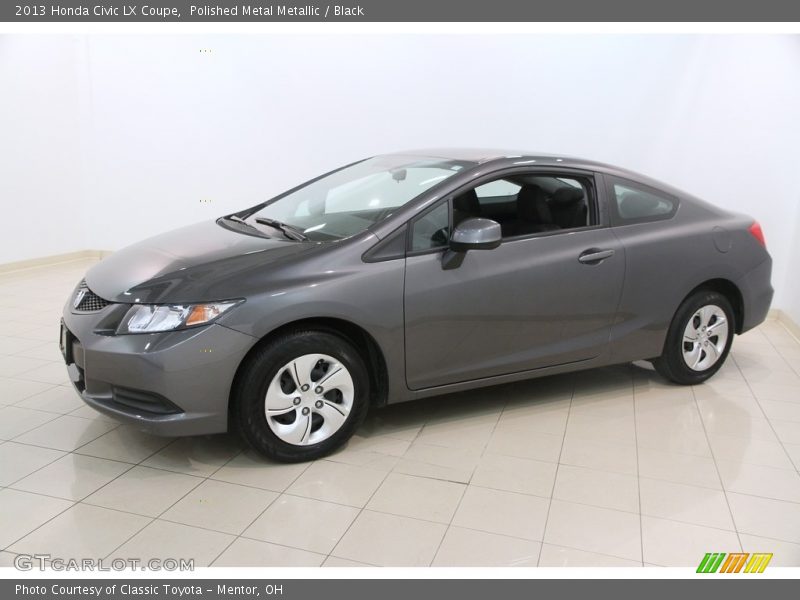 Front 3/4 View of 2013 Civic LX Coupe