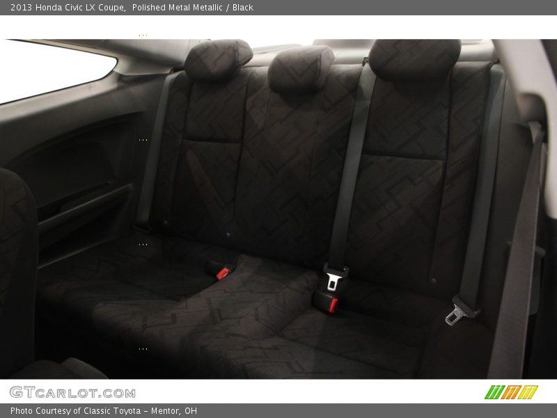 Polished Metal Metallic / Black 2013 Honda Civic LX Coupe