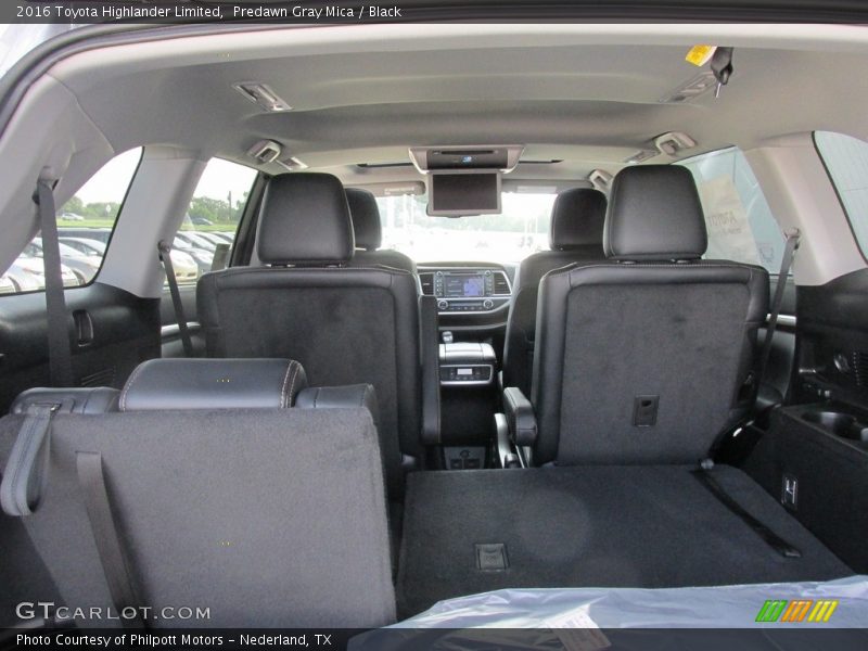 Predawn Gray Mica / Black 2016 Toyota Highlander Limited