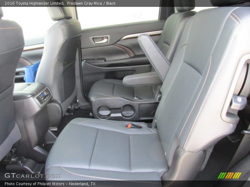 Predawn Gray Mica / Black 2016 Toyota Highlander Limited