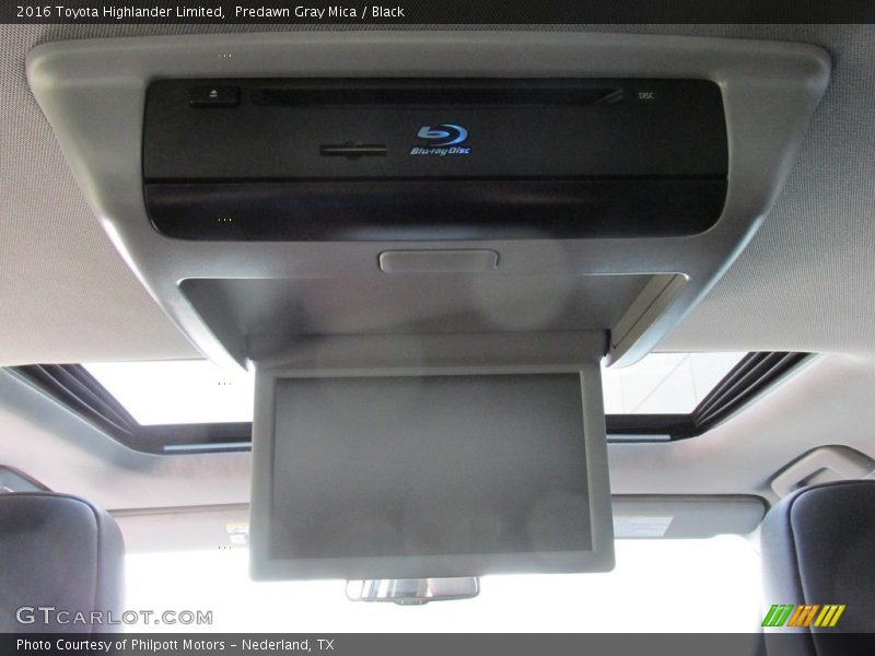 Predawn Gray Mica / Black 2016 Toyota Highlander Limited