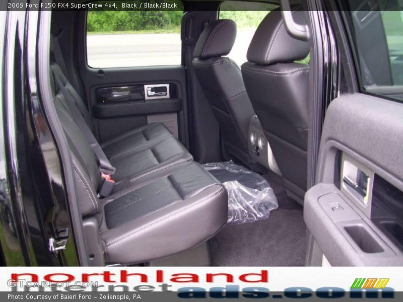Black / Black/Black 2009 Ford F150 FX4 SuperCrew 4x4