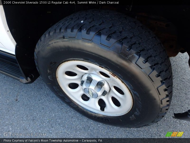 Summit White / Dark Charcoal 2006 Chevrolet Silverado 1500 LS Regular Cab 4x4